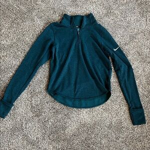 Nike Women's Dark Teal Long Sleeve Tee